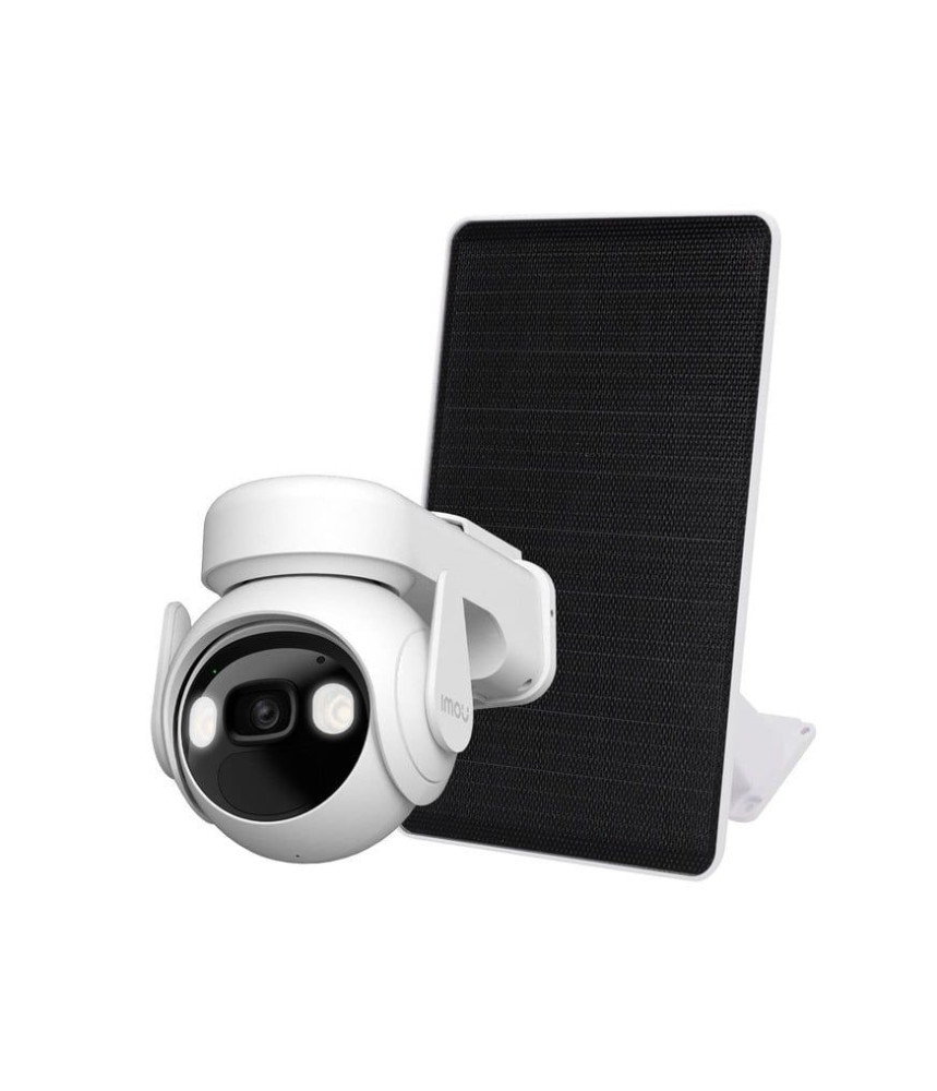 Camera de supraveghere wireless cu alarma si rotire de pe telefon Imou Cell PT 4G 2, panou solar 5W, baterie, 3MP, IR, microfon si alarma Camera de supraveghere wireless cu alarma si rotire de pe telefon Imou Cell PT 4G 2, panou solar 5W, baterie, 3MP, IR, microfon si alarma