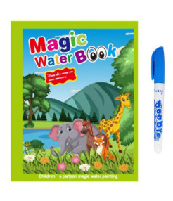 Carte de colorat cu apa Magic Book , Reutilizabila, plina de culori vibrante, Dumbo si prietenii sai Carte de colorat cu apa Magic Book , Reutilizabila, plina de culori vibrante, Dumbo si prietenii sai