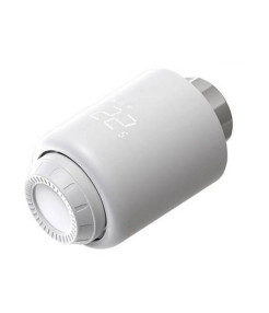 Cap termostatic inteligent, WiFi, Tuya /, reglare temperatura individuala calorifere, Compatibil cu Amazon Alexa/Google Assistant, Alb @SmartWiz