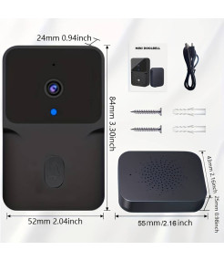 Sonerie Inteligenta WiFi, VideoGuest, Transmitator video cu vedere nocturna, Reancarcabila, Control la distanta prin aplicatie, 19 melodii disponibile, 4 trepte de volum,150M Raza Actiune, Microfon bi Sonerie Inteligenta WiFi, VideoGuest, Transmitator video cu vedere nocturna, Reancarcabila, Control la distanta prin aplicatie, 19 melodii disponibile, 4 trepte de volum,150M Raza Actiune, Microfon bi