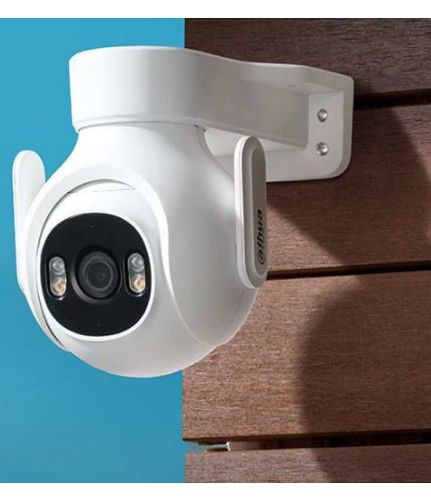 Cameră IP Wireless de Exterior Dahua 3MP, Smart Dual Light, Microfon și IR 30m Cameră IP Wireless de Exterior Dahua 3MP, Smart Dual Light, Microfon și IR 30m