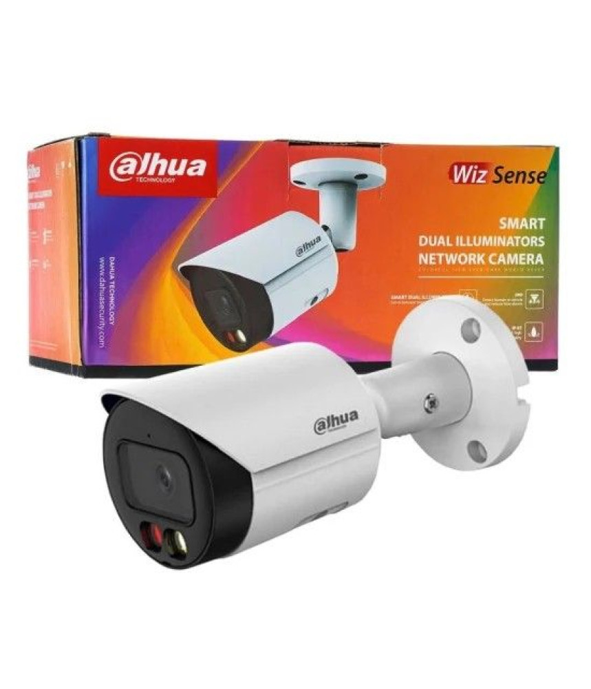 Cameră supraveghere IP Dahua 2MP, Full Color, 2.8mm, microfon, IR 30m, PoE, Smart Dual Cameră supraveghere IP Dahua 2MP, Full Color, 2.8mm, microfon, IR 30m, PoE, Smart Dual